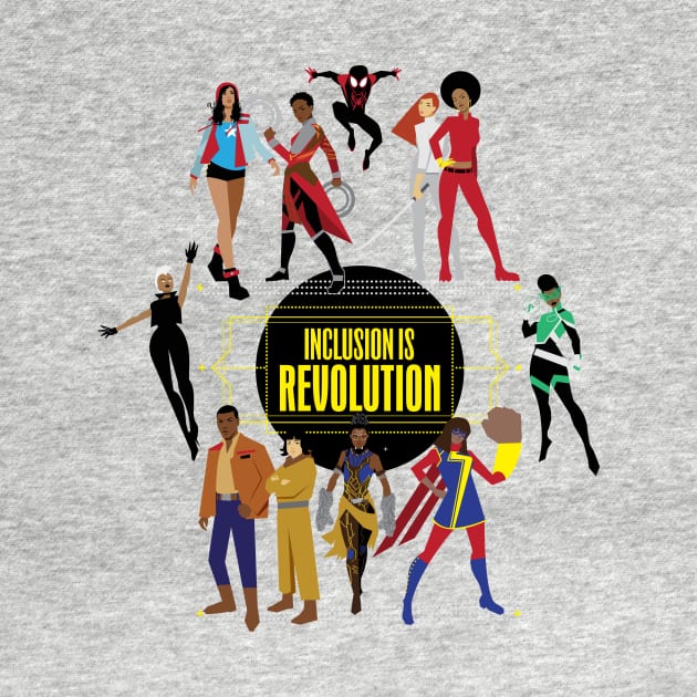 (Ms. Marvel Variant) Inclusion Is Revolution by ForAllNerds